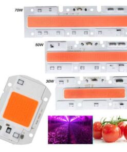 Powerful Full Spectrum LED Grow Light for Optimal Plant Growth: COB Chip Hydroponics Greenhouse Lamp