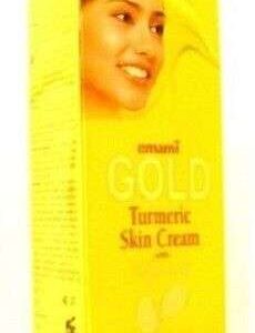 Emami GOLD 24k Gold Turmeric Skin Lightening Cream with Natural Herb Extracts, 30ml