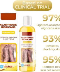 Nourishing Acanthosis Nigricans Peeling Oil for Body Lightening and Dark Spot Reduction