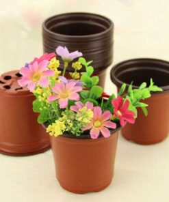 Exceptional Plastic Plant Pots for Nurturing Your Green Delights (20/100pcs)