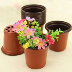 Exceptional Plastic Plant Pots for Nurturing Your Green Delights (20/100pcs)