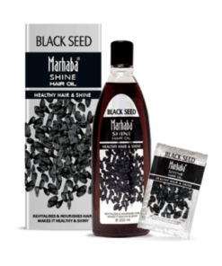 Marhaba: The Ultimate Hair Nourishment with Black Seed Shine Hair Oil