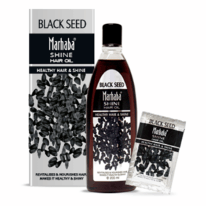 Marhaba: The Ultimate Hair Nourishment with Black Seed Shine Hair Oil