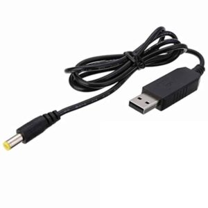 USB Step-Up Converter Cable: Power Devices with 12V DC from 5V USB.