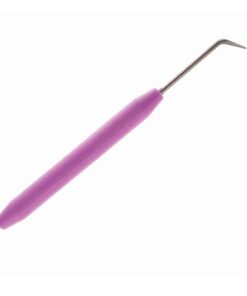 Knitting Loom Hook with Rubber Handles for Easy and Comfortable Crafting