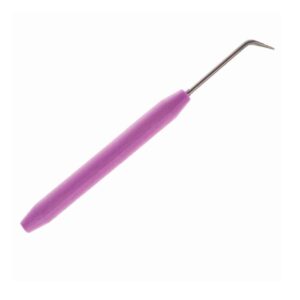 Knitting Loom Hook with Rubber Handles for Easy and Comfortable Crafting