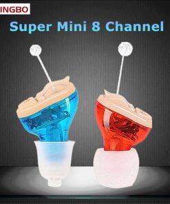 Invisible Hearing Aids for Discreet Sound Amplification: 8-Channel Super Mini CIC Digital Hearing Aid