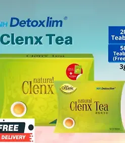 Cleanse Your Body with NH Detoxlim Clenx Tea: Herbal Natural Detox for Weight Loss