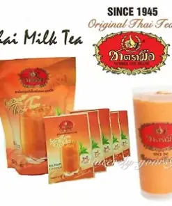 Authentic Thai Iced Hot Milk Tea Instant Powder 3-in-1: Indulge in the Authentic Thai Tea Experience