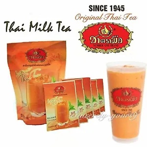 Authentic Thai Iced Hot Milk Tea Instant Powder 3-in-1: Indulge in the Authentic Thai Tea Experience