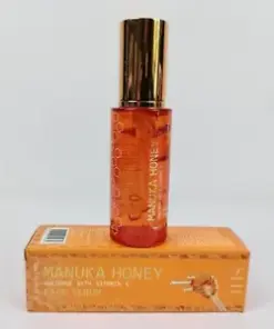 Luxurious OM SHE Manuka Honey Face Serum with Vitamin C for Radiant Glow