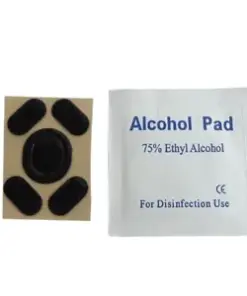 Ultra-Smooth Glide 1 Pack Mouse Skates for Logitech G102 G Black Mice - 0.6mm Thickness