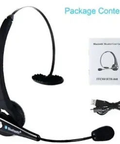Wireless Trucker's Headset: Eliminate Noise, Stay Connected with Boom Microphone