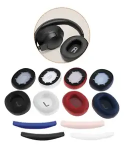 Premium Earpad Headband Replacement for JBL TUNE T700BT T710BT T750BTNCT T760NC Headphones, Comfortable and Noise-Isolating Ear Cushions, 907322mm