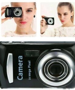 16MP Digital Camera with 2.4" LCD for Stunning Videos & Photos with Anti-Shake Technology
