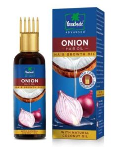 Parachute Advansed Onion Hair Oil with Comb Applicator for Hair Growth and Strengthening - 200 ml