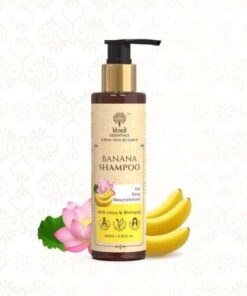 Khadi Essentials Banana Shampoo for Hair Growth & Deep Nourishment - 200 ml