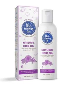 The Moms Co. Virgin Coconut Natural 10-in-1 Baby Hair Oil for Nourishing, Soft & Healthy Hair