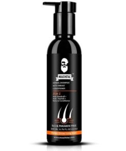 MUUCHSTAC Anti-Dandruff & Anti-Hairfall Shampoo with Aloe Vera Beads for Healthy Scalp and Hair Growth (200 ml)