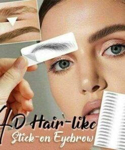 4D Hair-like Eyebrow Tattoo Stickers for Long-Lasting Waterproof Makeup