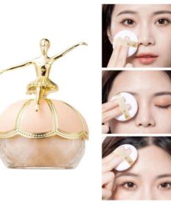 Long-Lasting Invisible Pores & Greasy Control Mineral Loose Powder: Waterproof Finish for Flawless Skin