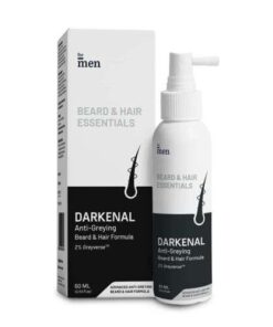 Darkenal Anti Greying Hair Serum: 2% Greyverse for Natural Hair Color Restoration (60 ml)
