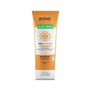 Dr.Rashel Aloe Vera Sunscreen SPF 100ml: Broad Spectrum Protection for Sensitive Skin