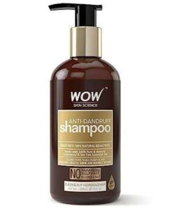 WOW Skin Science Anti-Dandruff Shampoo for a Flake-Free, Healthy Scalp - 300ml