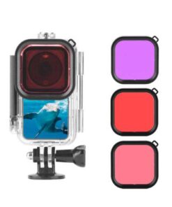 Underwater Filter for DJI Action 2 Camera Waterproof Case for Enhanced Underwater Photography