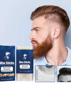 Men's Black Soap Bar Shampoo for Grey Hair Coverage and Darkening