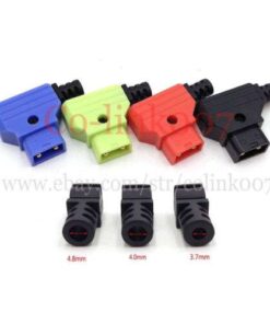 D-Tap Connector Plug for V-Mount Battery, Professional D-Tap Cable Plug for Video Cameras Power