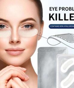 Hyaluronic Acid-Infused Microneedle Eye Patches for Wrinkle Reduction and Dark Circle Diminishment