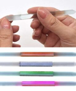 Glass Cuticle Pusher: Precision Nail Manicure Stick for Effortless Pedicures and Manicures