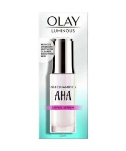 Olay Luminous Niacinamide + AHA: Super Serum for Minimizing Acne Scars, Enhancing Skin Radiance (30 ml)