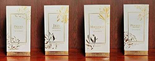Luxurious Lancome Fragrances: Indulge in the Enchanting Scents of FIGUES & AGRUMES, IRIS DRAGEES, MAGNOLIA ROSAE, and PIVOINES PRINTEMPS