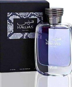 Captivating Masculinity: Hawas for Him Eau De Parfum by Rasasi, 3.4 fl oz (100ml), Original from UAE