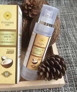 Nourishing Coconut Oil Serum with Vitamins E and C for Radiant and Stretch Mark-Free Skin