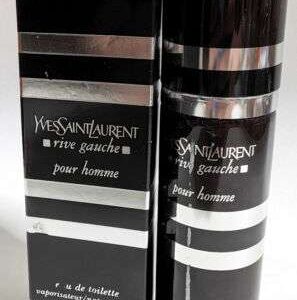 Yves Saint Laurent Rive Gauche Pour Homme 75ml / 2.5oz Damaged Box: Enhance Your Masculine Charm with an Iconic Fragrance