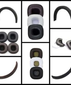 Premium Comfort Ear Pads and Headband for Enhanced Audio Experience on Marshall Major I, II, III, Mid Bluetooth, and MID ANC Headphones