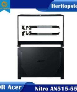 Acer Nitro AN515-55 AN515-44 LCD Back Cover, Front Bezel, and Hinges Replacement Set