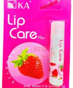 Hydrating Lip Moisturizer: KA Lip Care with Strawberry, Vitamin E, and Sunflower Oil for Soft and Nourished Lips