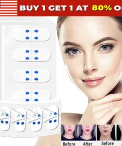 40-Piece Instant Face Lift Kit: Face and Neck Tapes for Instant Skin Tightening and Wrinkle Reduction