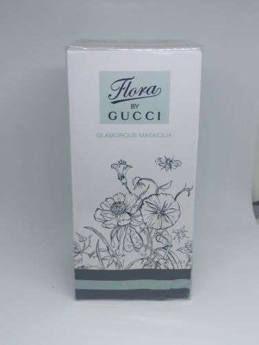 Gucci Flora Glamorous Magnolia Eau De Toilette Spray 3.4 oz (100 ml) - Unveil Feminine Allure with a Captivating Floral Fragrance