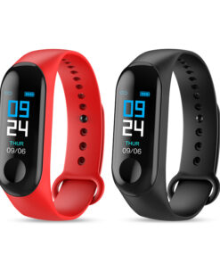Smart Fitness Tracker: Heart Rate and Blood Pressure Monitor, Step Counter, Push Notifications, Color Display