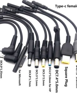 USB Type C to DC Power Adapter Cable for Lenovo & Asus Laptops - PD Charging Cord