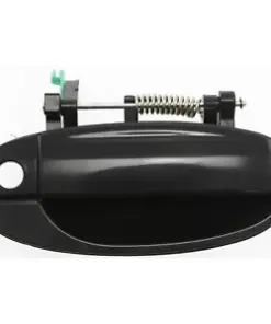 Replacement Smooth Black Front Right Outer Door Handle for 2004-2008 Chevrolet Aveo.