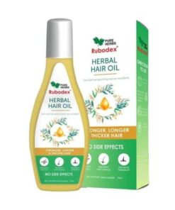 RUBODEX Premium Herbal Hair Oil: Revitalize & Nourish Your Hair for Strength & Growth, 75 ml