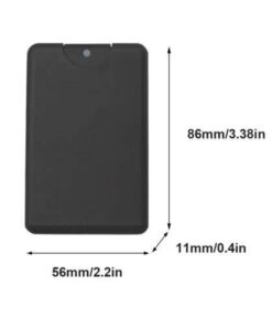 20ml Portable Travel Spray Bottle - Fine Mist for Perfume, Cosmetics & More