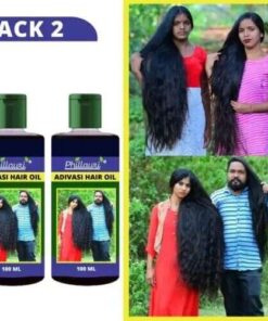 Phillauri Adivasi Jadibuti Hair Oil: Natural Hair Growth & Strengthening Oil (Pack of 2, 200ml)