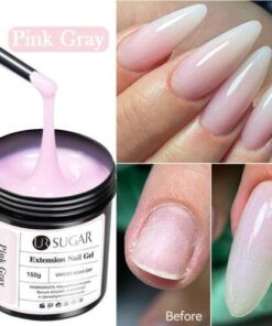 UR SUGAR 150g Extension Gel, Semi Permanent Soak Off UV LED Nail Gel Manicure, Effortless Extension and Stunning Results